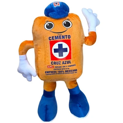 Costalito Cruz Azul México La Maquina peluche Teddy cruzzulito 40 CM Foto 1 de 4