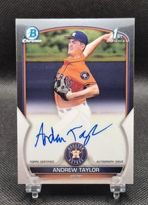 2023 Bowman Chrome Prospect Auto Andrew Taylor #CPA-ATR Auto (B) - Picture 1 of 3