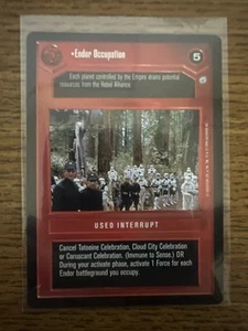 Star Wars CCG Endor Occupation Near-Mint/NM - Endor 1999 - Picture 1 of 1
