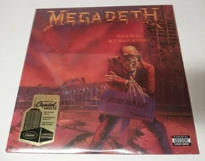 MEGADEATH PEACE SELLS BUT WHO'S BUYING RARE 2008 NEW & SEALED 180 GRAM VINYL LP - Picture 1 of 2