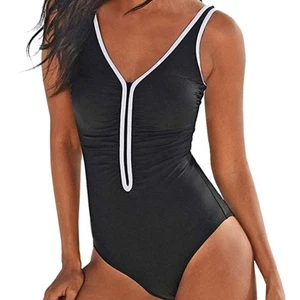 Femmes Maillot De Bain une Pièce Maillot De Bain Dos Nu Maillot De Bain Mai7348 - Imagen 1 de 2