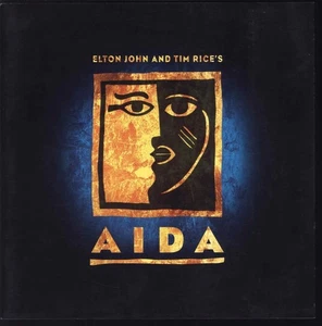 AIDA Musik von ELTON JOHN Text von TIM RICE * 2000 Souvenir Broschüre Softcover - Bild 1 von 6