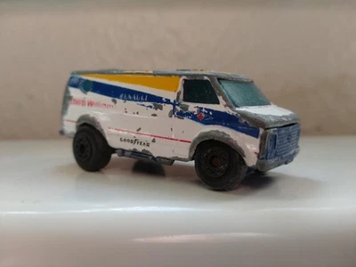 MATCHBOX SUPERFAST CHEVY VAN 1979 CHEVROLET CANON WILLIAMS RENAULT #AME - Image 1 of 4