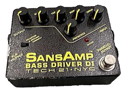 TECH21 SANSAMP BASS DRIVER DI effector Free Shipping From Japan - Image 1 of 4