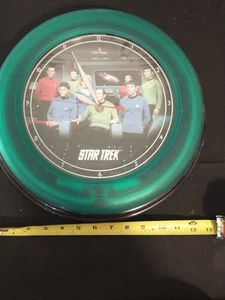🚨🚨🚨 Centric 1999 Star Trek Wall Clock, Works, Light Out,, - Picture 1 of 6