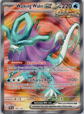 Walking Wake ex Holo Ultra Rare SV05: Temporal Forces 189/162 NM - Image 1 of 2