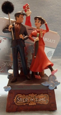 DISNEY SKETCHBOOK MARY POPPINS STEP IN TIME MUSICAL ORNAMENT 2020 NEW IN BOX - Image 1 of 4