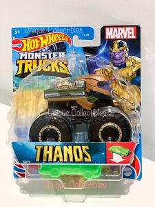 Hot Wheels Thanos Marvel Monster Trucks 1:64 Brand New