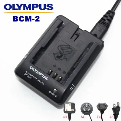 Genuine Original Olympus BCM-2 PS-BLM1 Battery Charger for E-300 E-500 Camera - Image 1 of 4
