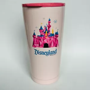 Taza de viaje de café de metal castillo rosa Starbucks Disneyland Resort 2021 - Imagen 1 de 8