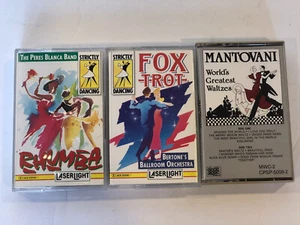 Dancing Fox Trot, Rhumba ~ Mantovani Waltz ~ Texas Dances LOT 4 audio cassettes - Imagen 1 de 5