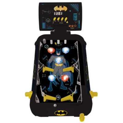 LEXIBOOK BATMAN KIDS ELECTRONIC PINBALL WITH LIGHTS AND SOUNDS - JG610BAT - Image 1 of 4