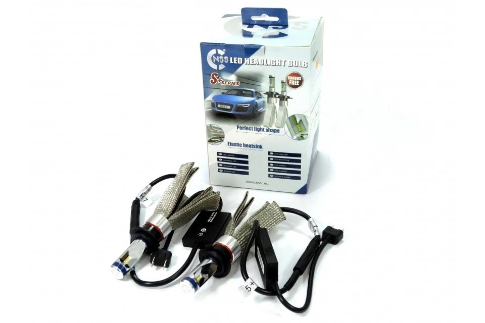 KIT DE LED 50W PARA COCHE CANBUS 2 BOMBILLAS H7 88mm 7000lumens ENVIO GRATIS 24H - Imagen 1 de 1