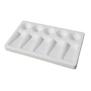 STUDIO 22 Artists Plastic Rectangular Paint Colour Mixing Palette - Picture 1 of 2
