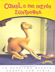 Cigarrillos camel - Compañero más fiel - Anuncio impreso original vintage años 90 - Imagen 1 de 1