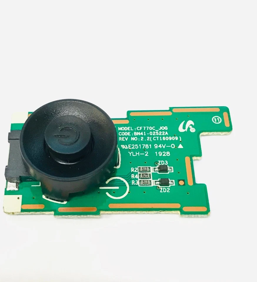 Interruptor de alimentación Samsung CF770C_JOG BN41-02522A Jog Control CF390 C24F390FHN Monitor Foto 1 de 1