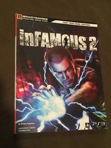 BradyGames inFamous 2 Official Strategy Video Game Guide Signature Series PS3 - Imagen 1 de 2