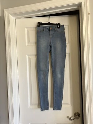 Pantalones de mezclilla ajustados Crave CP Juniors tiro medio azules al tobillo talla 00/23 Foto 1 de 4