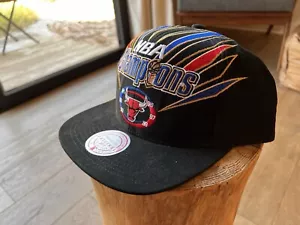 Gorra 100 % auténtica Chicago Bulls Mitchell Ness 1998 campeones de la NBA Snapback - Imagen 1 de 5