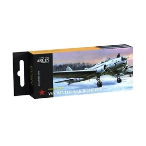 Arcus #E1006 Enamel Paint Set VVS RKKA Winter War 6 colors 10ml for Model Kit - Picture 1 of 12