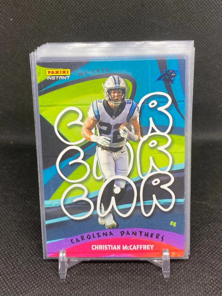 2022 Panini Instant My City /1860 Christian McCaffery - Image 1 of 1