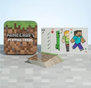 Minecraft Spielkarten Standard Deck Gamer Geschenke Spieleabend Neuheit Spaß - Bild 1 von 3