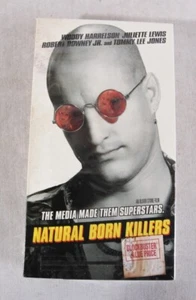 Natural Born Killers, 1995 VHS, SEALED with Watermark, Some water damage - Picture 1 of 4