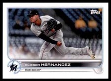 2022 Topps Mini #9 Elieser Hernandez Miami Marlins