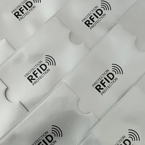 5/10 RFID Kartenhülle Wallet Blocking Schutz Debit Kredit Kontaktlos - Bild 1 von 11