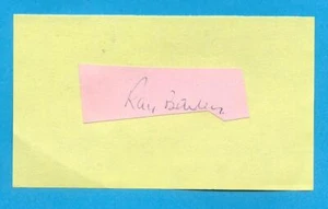RAY BAILEY NORTHAMPTONSHIRE CCC CRICKETER 1964-1973 ORIGINAL AUTOGRAPH - Picture 1 of 1