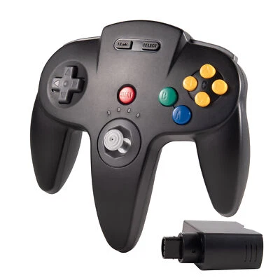 2.4G Wireless N64 Game Controller Gamepad Rumble Pak For Nintendo 64 N64 Console - Image 1 of 4