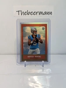 2023 Topps Composite Bryce Young Heritage Rookie RC Rainbow FOIL Silver Holo - Picture 1 of 2