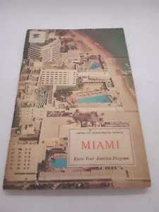 Vintage 64' American Geographical Society Around the World Books - Miami - Picture 1 of 6