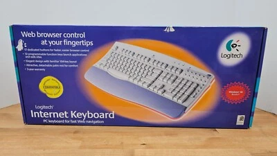 Logitech Mechanical Internet Keyboard SK-2500 Y-SB3 PS/2 w Box - Image 1 of 4