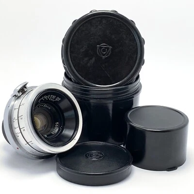 ✅ Soviet Jupiter-12 Wide-Angle. mount Kiev – Contax.  Made in USSR s/n 580702 - Image 1 of 4