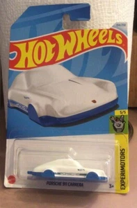 Neu Hot Wheels 2024 Mainline Porsche 911 Carrera Schlüsselanhänger weiß sofort lieferbar - Bild 1 von 2