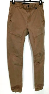 KSCY Melbourne Kiss Chacey Styled Khaki Jeans Pants Elastic Ankle Size 30 - Picture 1 of 12