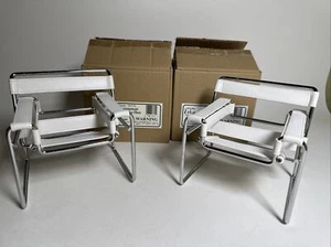 Horsman Urban Environment Röhrenstühle weiß NEU 2er Set - Bild 1 von 8