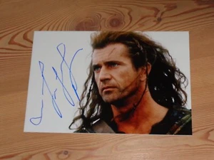RAR! MEL GIBSON Originalautogramm GROSSFOTO! Braveheart - Bild 1 von 1