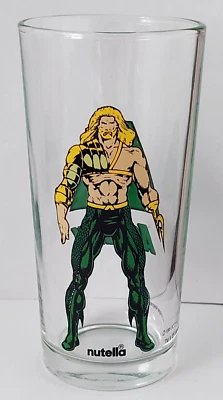 Aquaman - DC Comics  - nutella Collectable Glass -  1995 - image 1 of 4