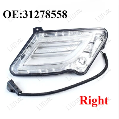 Right Front Day Running Indicator Light 31278558 For Volvo S60 2011-2013/ - Imagem 1 de 4