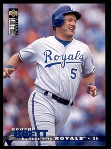 1995 COLLECTOR'S CHOICE GEORGE BRETT BX2=E136 #49