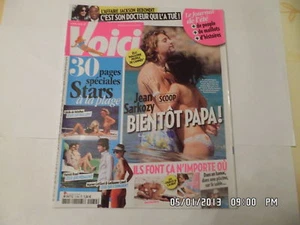 VOICI N°1134 1 AOUT 2009 JEAN SARKOZY CECILE DE MENIBUS PATRICK BRUEL D54 - Imagen 1 de 1