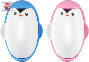 2 Pcs Reusable Lint Roller, Washable Lint Rollers Sticky for Clothes Pet Hair, P - Picture 1 of 12
