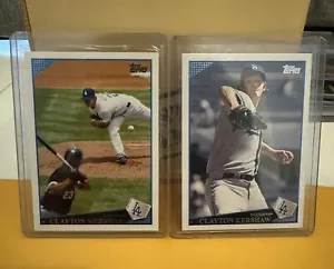 Conjunto de foto variación Dodgers Topps Clayton Kershaw #575 y LAD2 2009 equipo - Imagen 1 de 2