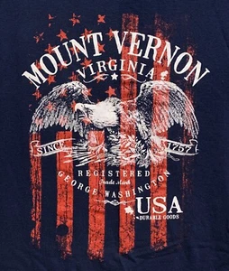 T-Shirt MED "George Washington's Mount Vernon" Virginia T-Shirt - Bild 1 von 2