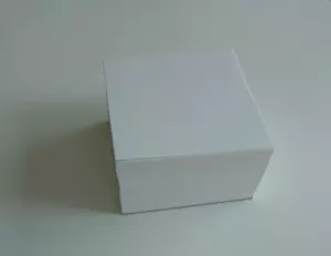 3 Würfel lose weiße Blätter Block Memo Notiz Erinnerung Jotter Organizer 9X9cm - Bild 1 von 7
