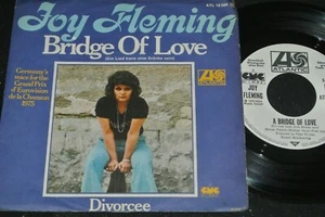JOY FLEMING A Bridge Of Love & Divorcee/ German PROMO SP 1975 ATLANTIC ATL 10584 - Foto 1 di 2