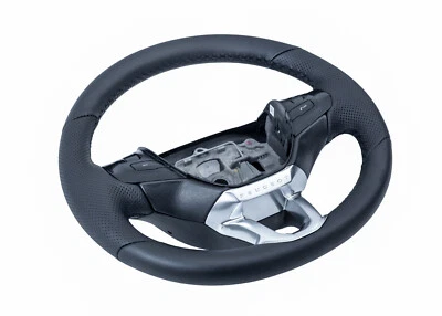 Lenkrad beziehen mit Leder für Peugeot 208 2012-2019 NEU LEDER - PFI car styling - Bild 1 von 4