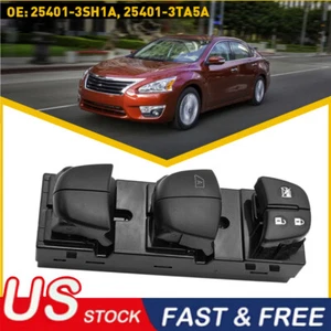 For 2013 - 2018 Nissan LEAF Power Window Master Control Switch Left Driver Side - Picture 1 of 11